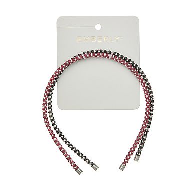 Emberly 2-Pack Embellished Headbands