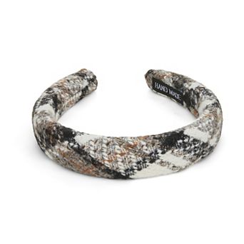 Emberly Padded Plaid Headband