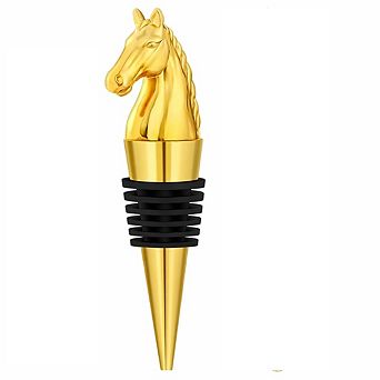Horse Head Wine Stopper - Perfect Gift for Men, Women, Dads, & Wine Lovers