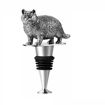 Cat Wine Stopper - Perfect Gift for Cat Lovers, Birthday & Christmas for Him/Her