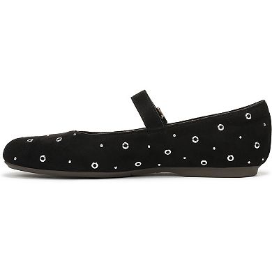 Dr. Scholl's Wexley Jane Stud Women's Mary Jane Shoes Microsuede