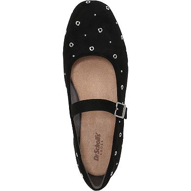 Dr. Scholl's Wexley Jane Stud Women's Mary Jane Shoes Microsuede