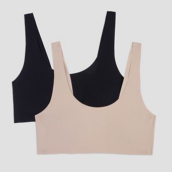 Girls 7-16 Hanes® 2-Pack Bonded Bra