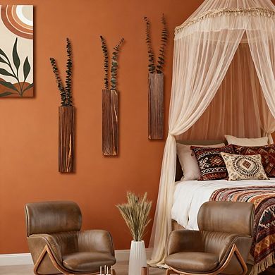 Kaelin Home Wooden Wall Planter Set of 4