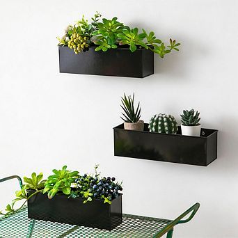 Kaelin Home Wall Planter (3 Pack, 12 Inch)
