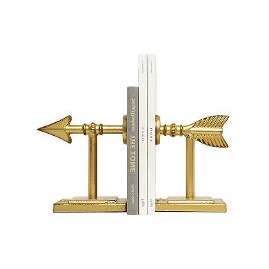 Hello Honey Decorative Cast Metal Arrow Bookends