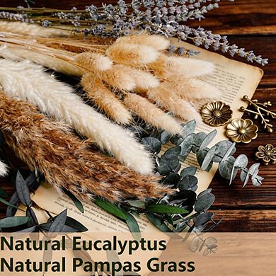 Kaelin Home Green Pampas Grass Boho Bouquet