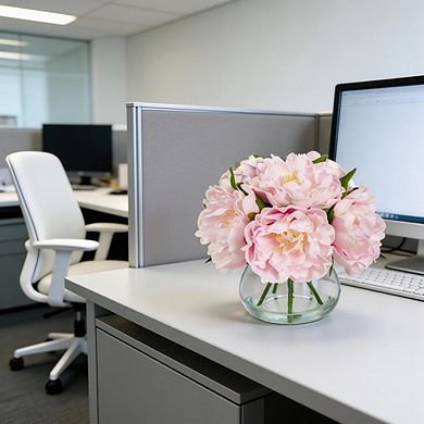 Kaelin Home Artificial Flowers with Vase
