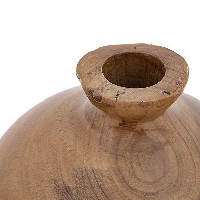 Hello Honey Decorative Paulownia Wood Vase