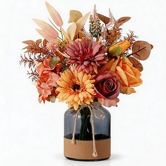 Kaelin Home Fake Fall Flowers in Vase