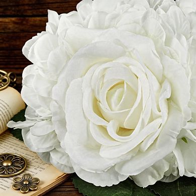 Kaelin Home Artificial Hydrangea Flowers with Vase
