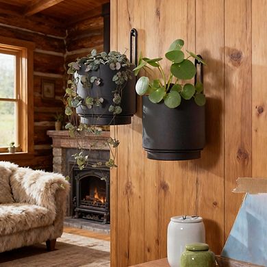 Kaelin Home 2 Pcs Wall Mounted Hanging Planter Vase
