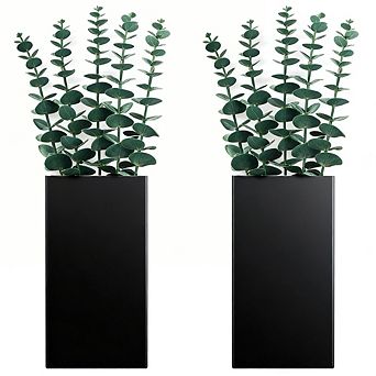 Kaelin Home 2 Pack Metal Wall Planter