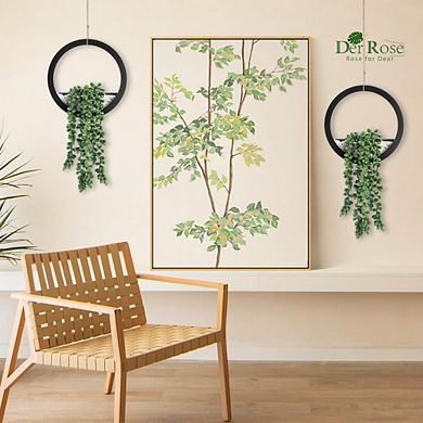 Kaelin Home 2 Pack Fake Plants Hanging Artificial