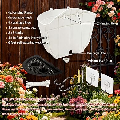 Kaelin Home Wall Planter Pots