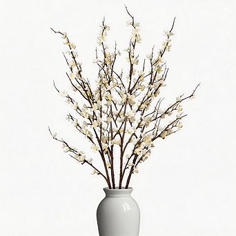 Kaelin Home 4 pc Cherry Blossom Branches Artificial Flowers