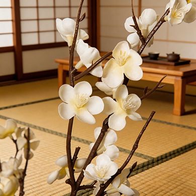 Kaelin Home 4Pcs Cherry Blossom Branches Artificial Flowers