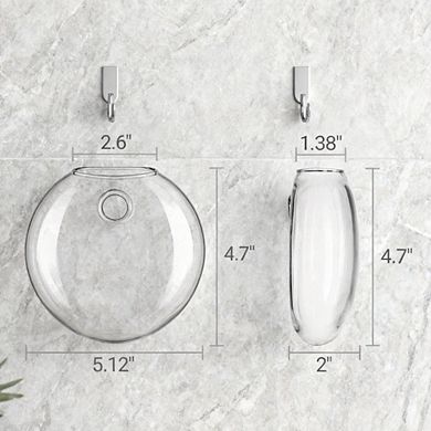 Kaelin Home Wall Hanging Glass Terrariums Planter