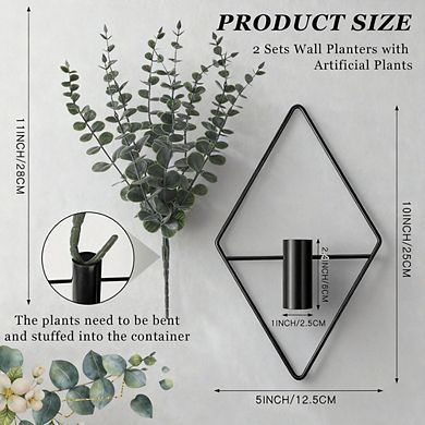 Kaelin Home Hanging Planters with Artificial