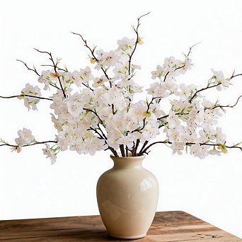 Kaelin Home 12 pc Faux Cherry Blossom Branches Decor