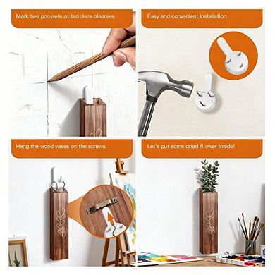 Kaelin Home Wood Indoor Wall Planter