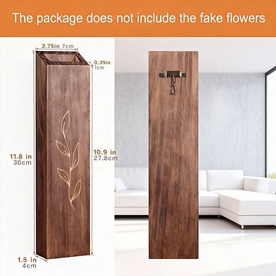 Kaelin Home Wood Indoor Wall Planter