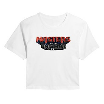 Juniors' Masters Of The Universe Logo Cropped Tee