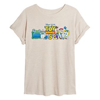 Juniors' Disney / Pixar's Toy Story 5 Character Oversized Tee