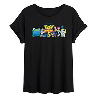 Juniors' Disney / Pixar's Toy Story 5 Character Oversized Tee