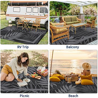 ANIXOL Reversible Waterproof Outdoor Rug