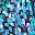 Blue Paintstroke