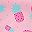 Pink Heart Pineapple