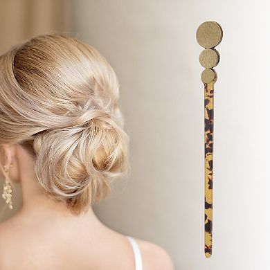 Three Circles 7.49" Hair Chopstick for Women 1 Pc
