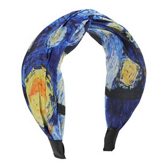 Wide Tie Floral Headbands for Women 1 pc