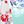 Blue Flower White Red
