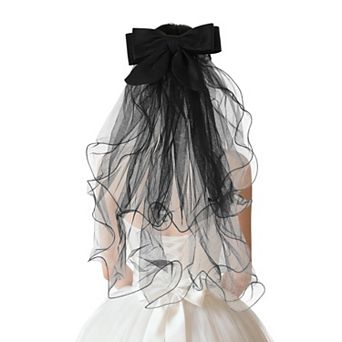 Double Layer Alloy Comb Wedding Veil15.75"-23.62" 1 pc