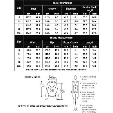 Ekouaer Pajamas for Women Print 2 Piece Button Down Pjs Shorts Set Ruffle Sleepwear