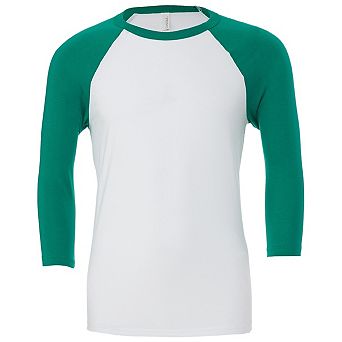 Bella + Canvas Unisex Adult Triblend 3/4 Sleeve Baseball T-Shirt
