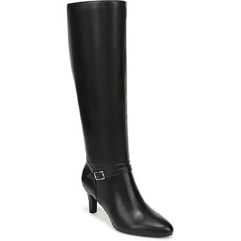 LifeStride Glenore Women's Faux Leather Zip Knee-High Boots
