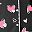 Black Pink Hearts