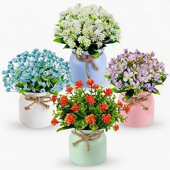 Kaelin Home 4 Pack Fake Flowers