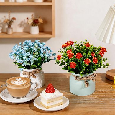 Kaelin Home 4 Pack Fake Flowers