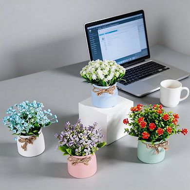 Kaelin Home 4 Pack Fake Flowers
