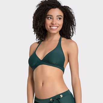 Lascana Women's Halterneck Triangle Bikini Top