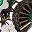 Fan Dark Green