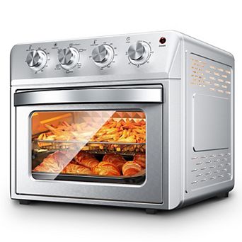 27.5-qt Air Fryer Oven 6 in 1 Countertop Convection Oven 1600W Family Size