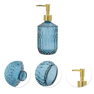 Reusable Round Bottom Grain Soap Dispenser 13.53oz 1 Pc