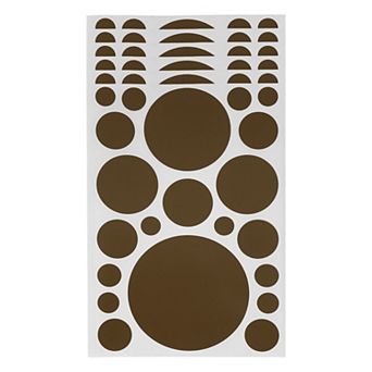 Mall Large Round Dots Gift Stickers 6 pc