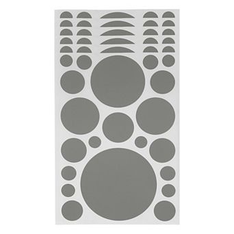 Mall Large Round Dots Gift Stickers 6 pc