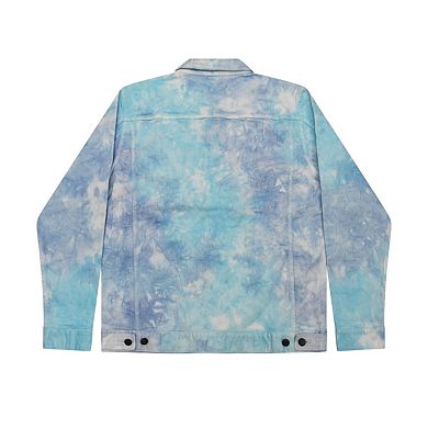 Colortone Unisex Adult Tie Dye Denim Jacket
